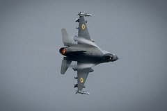 ВСУ потеряли первый истребитель F-16. Он мог столкнуться с российским дроном